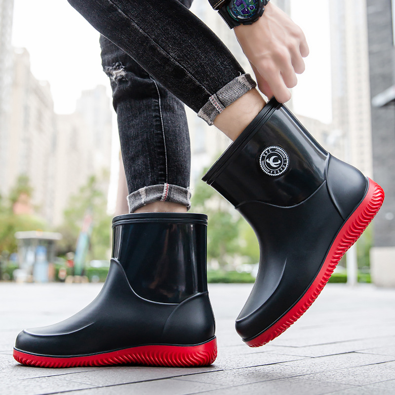 Botas de lluvia a media pantor - Men'S Shoes Water Resistant reseña y precio