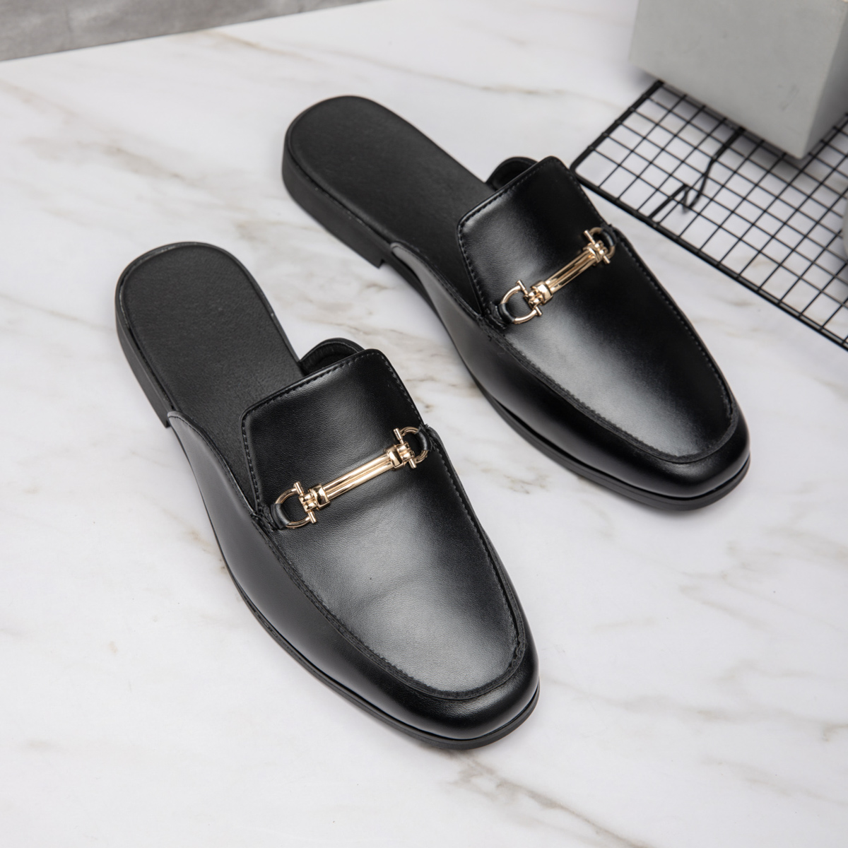 Mules Casuales de Cuero para H - Men'S Shoes Hey Dude reseña y precio