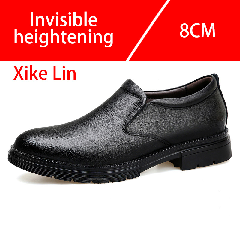 Zapatos informales de cuero pa - Men'S Shoes With Height Increase reseña y precio