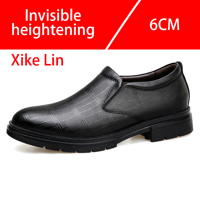 Zapatos informales de cuero pa - Men'S Shoes With Height Increase reseña y precio