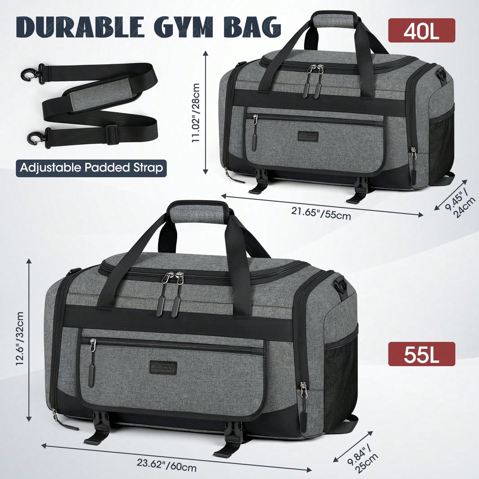 Bolsa de gimnasio deportiva de - Men'S Shoes Water Resistant reseña y precio