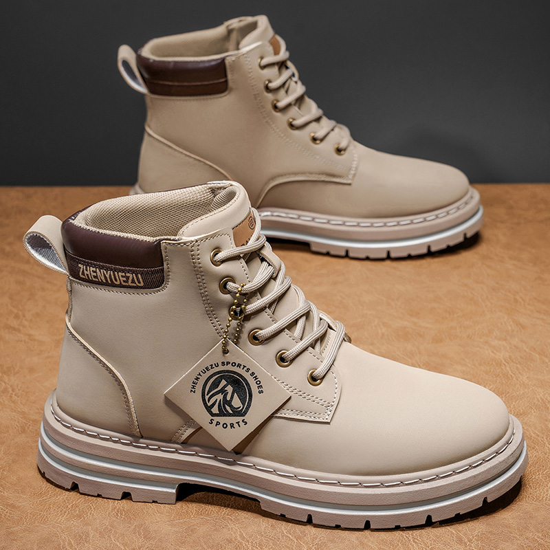 Botas Cortas Retro de Otoño e  - Men'S Shoes With Height Increase reseña y precio