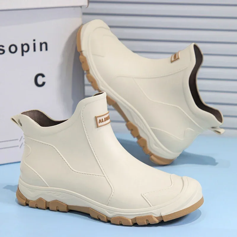 Botas de lluvia cortas para ho - Men'S Shoes Water Resistant reseña y precio