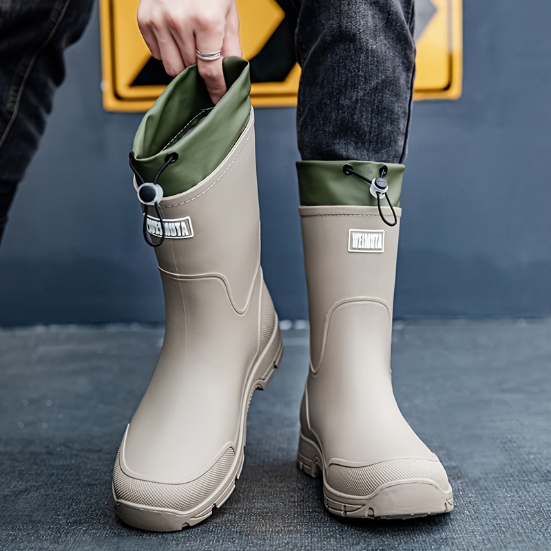 Botas de lluvia impermeables p - Men'S Shoes Water Resistant reseña y precio